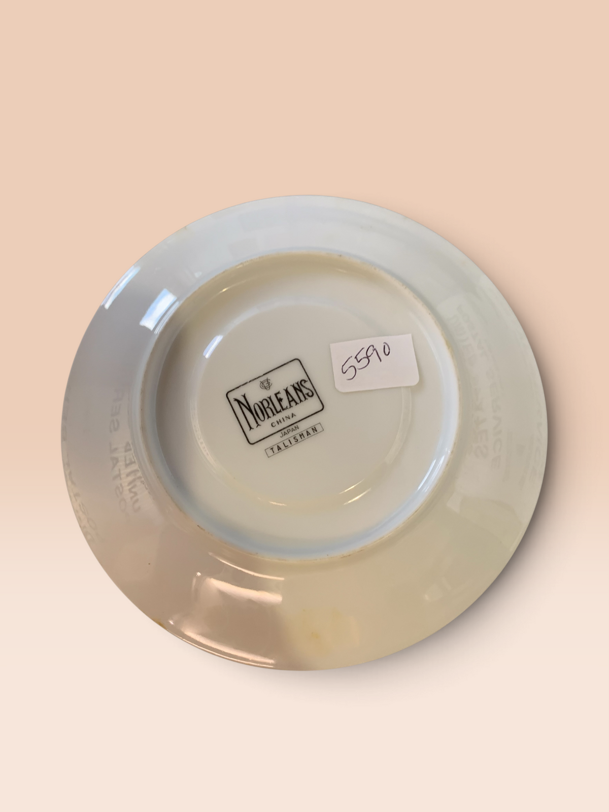 36661 - Beautiful Norleans China Japan Yellow Rose 5.5" Saucer |TBD|