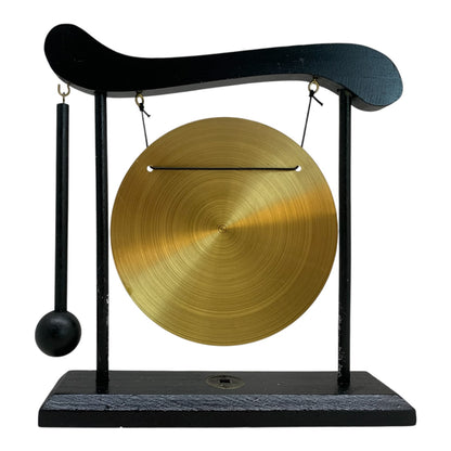 9023 - 7.5" Zen Art Brass Gong With Zodiac Animals |Pod 3|
