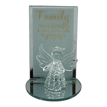 21424 - 2" Clear Angel - Harp "Family" |Bu-02|