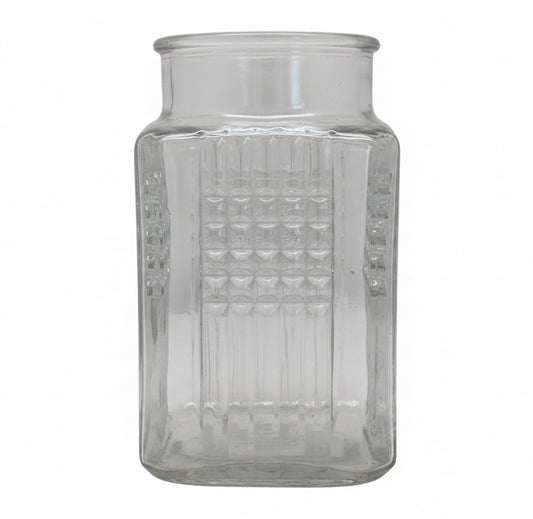 48320 - 8" x 4" Vintage Koeze's Glass Apothecary Jar |11-20|