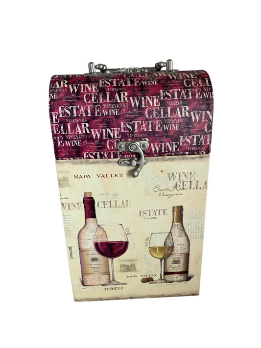 13924 - 14" Wine Box Hold 2 |F-25| |TBD|