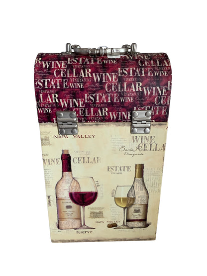 13924 - 14" Wine Box Hold 2 |F-25| |TBD|