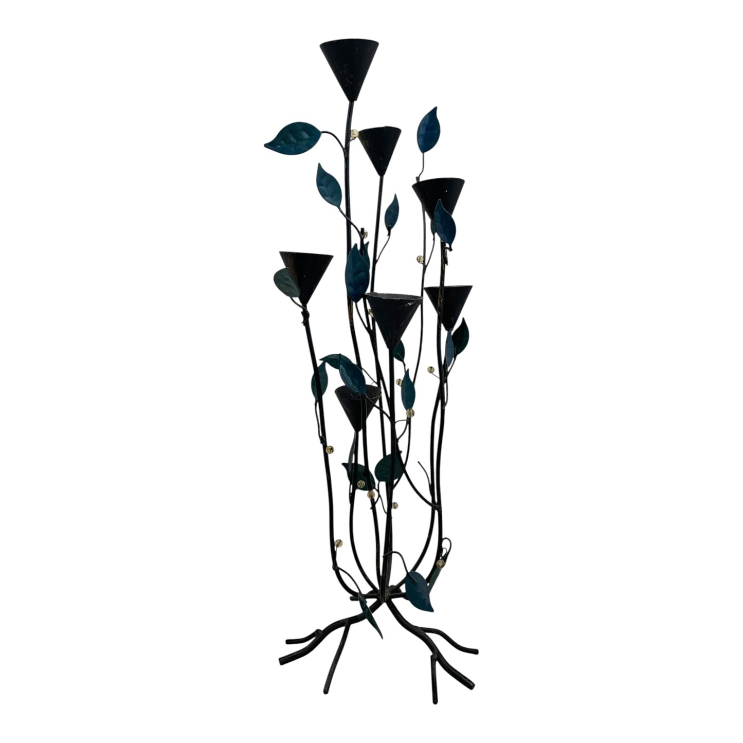 22065 - 22" Metal Candle Incense Holder |13-28|