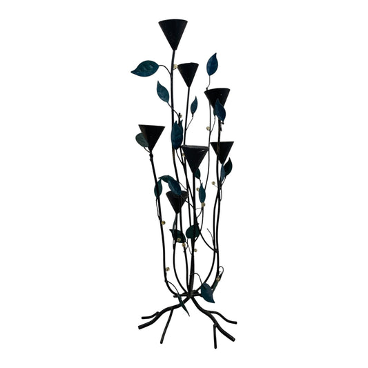 22065 - 22" Metal Candle Incense Holder |13-28|