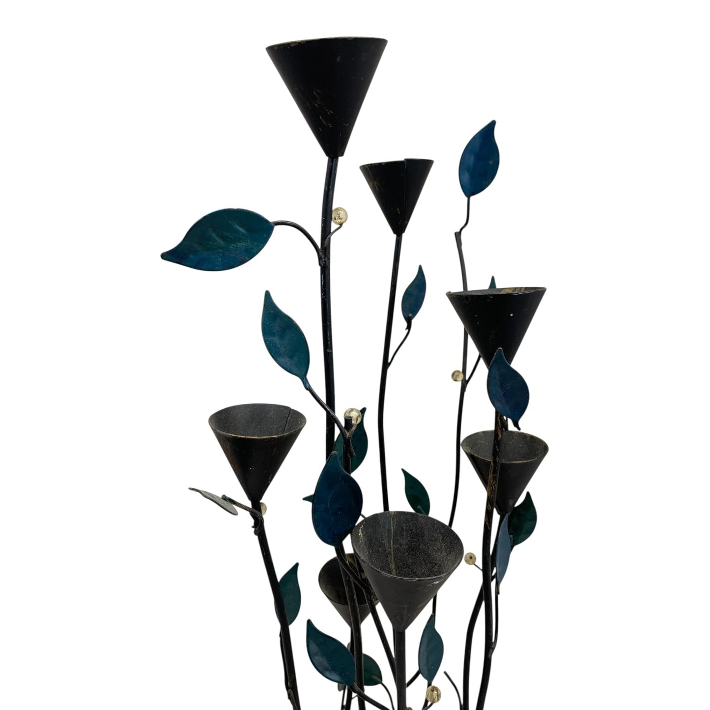 22065 - 22" Metal Candle Incense Holder |13-28|