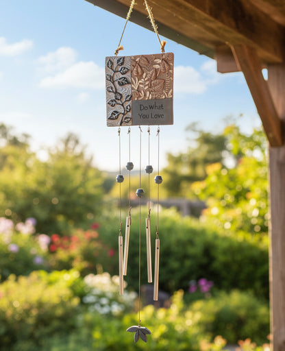 7639 - Do What You Love Windchime 17" |P-9 Top|