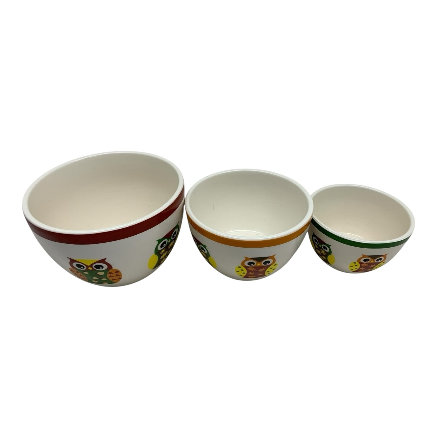 48407 - Owl Bowl Kitchen Pack of Three |10-15|