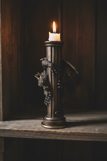 10579 - Dragon Candle Holder |Z-53| 8"
