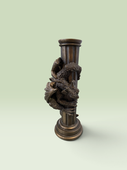 10579 - Dragon Candle Holder |Z-53| 8"