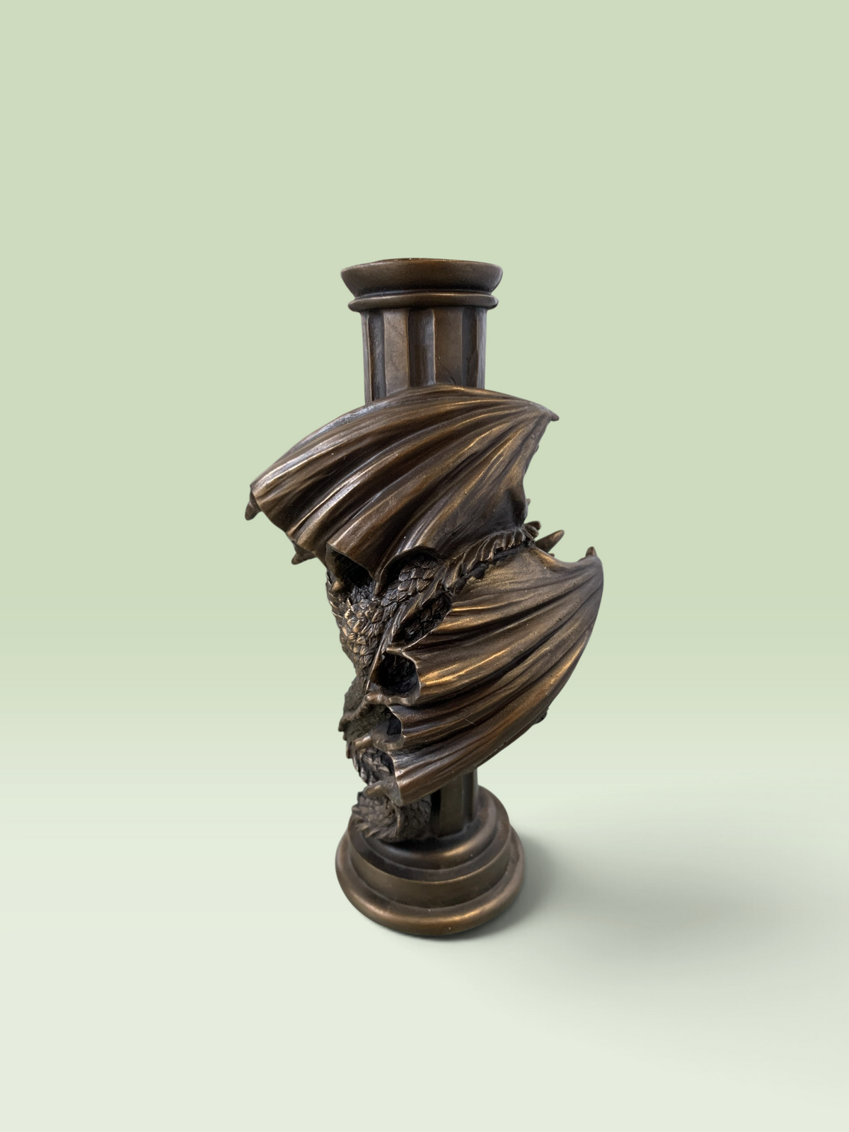 10579 - Dragon Candle Holder |Z-53| 8"