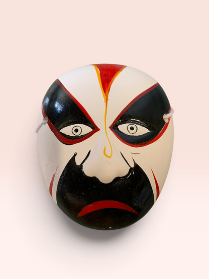 5440 - Set of Six Assorted 4" Masks Ceramic |21-18| |8-15|