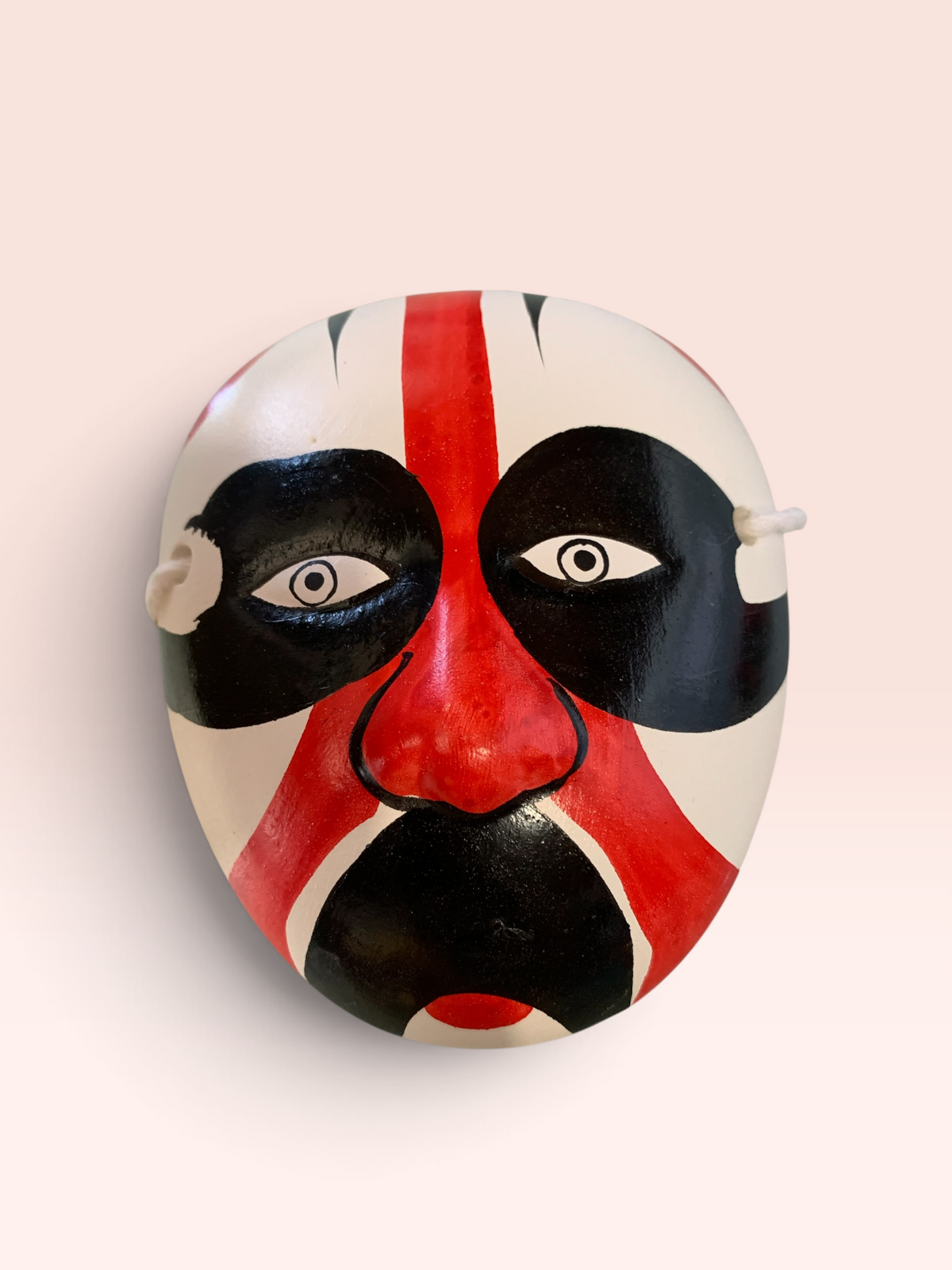 5440 - Set of Six Assorted 4" Masks Ceramic |21-18| |8-15|