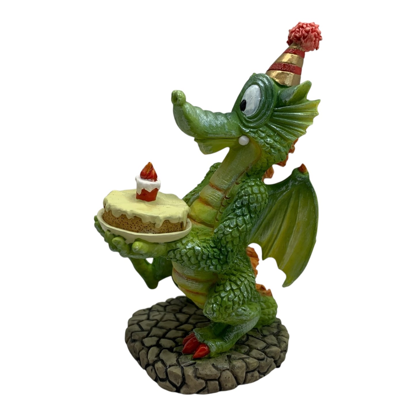 5413 - 4" Green Dragon - Birthday Cake |Z-49|