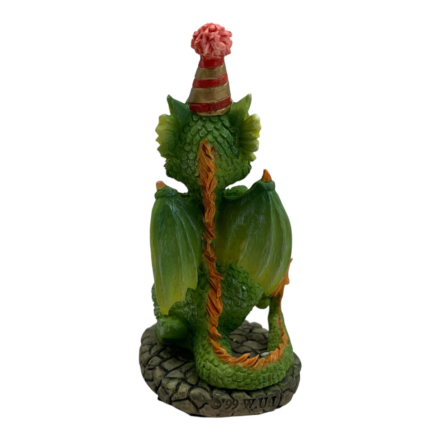 5413 - 4" Green Dragon - Birthday Cake |Z-49|