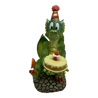 5413 - 4" Green Dragon - Birthday Cake |Z-49|