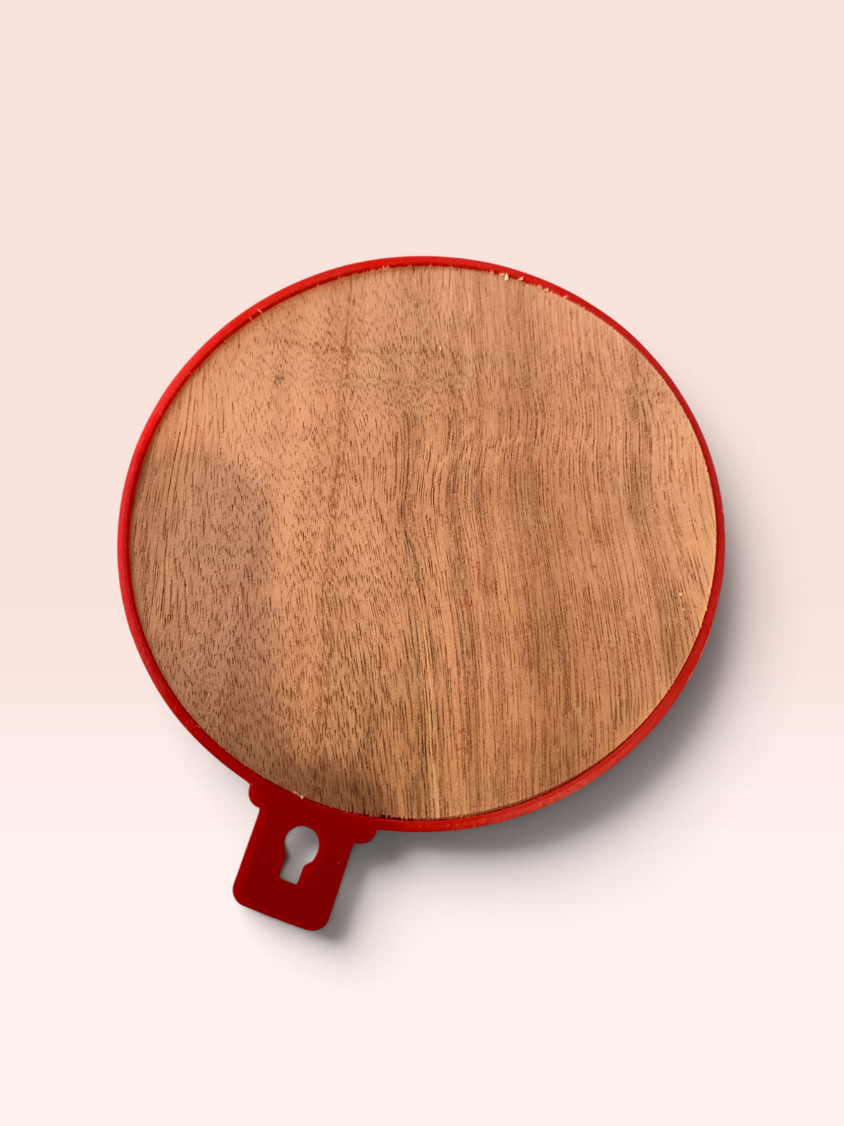 13556 - 5" Red Bagua Mirror Concave to Ward Off Evil Spirits |8-18|