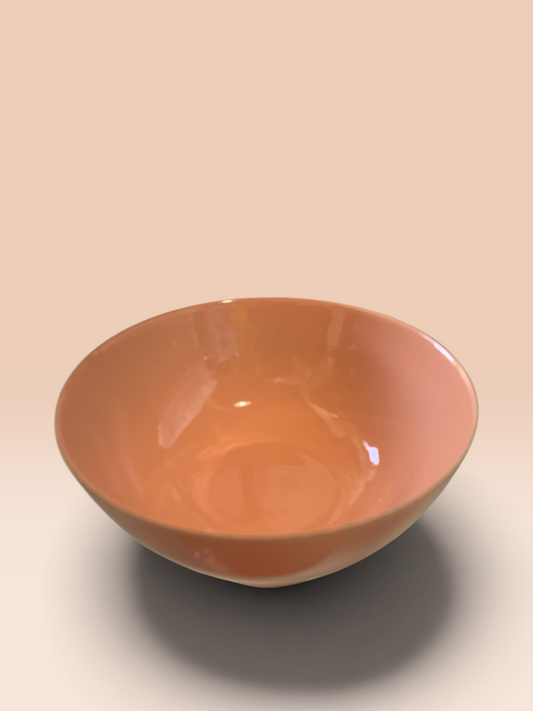 8872 - 4" Lacquerware Pink Soup and Salad Set 8 pc |11-18|