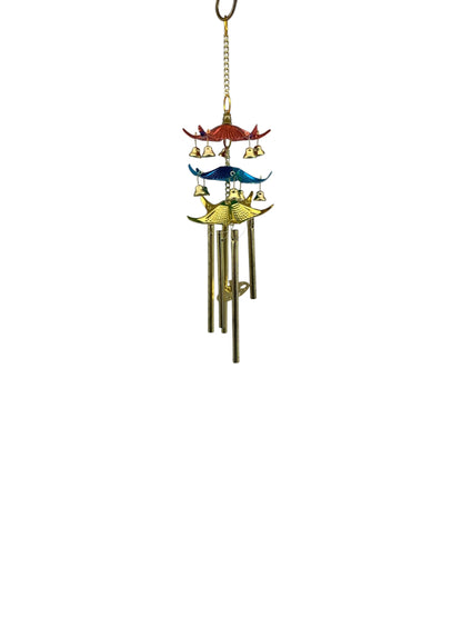 17843 - 21" Chinese Windchime 3 Tier PAGODA STYLE |11-11-Pod 3-66|