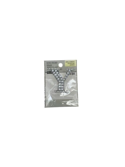 2100 - Bling Sticker Y 2" |2-20|