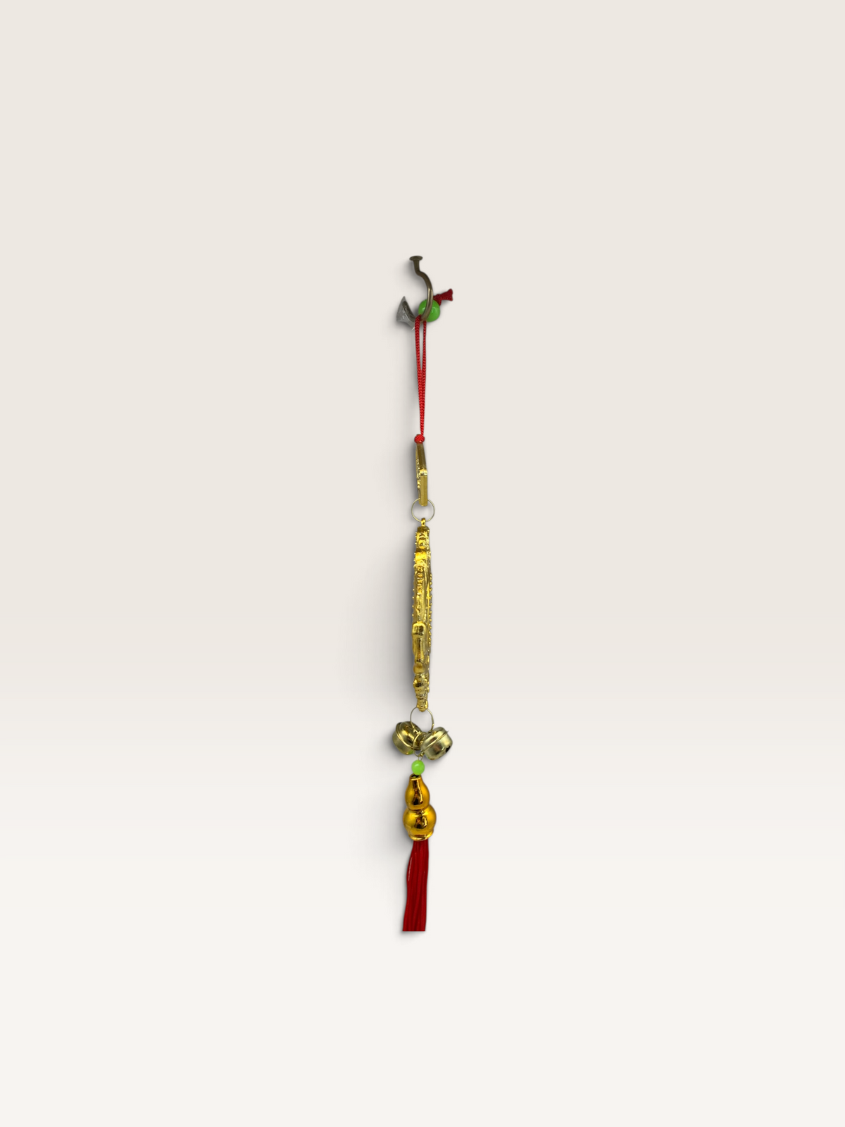 11196 - 12" Quan Yin Hanger Gold Horse B |23-3|