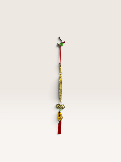 11196 - 12" Quan Yin Hanger Gold Horse B |23-3|