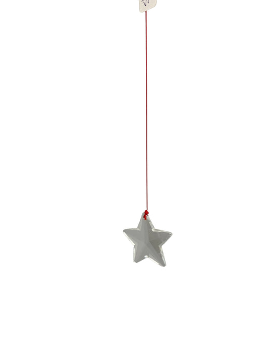 9298 - 2" Mini Crystal Star Sun Catcher - Window Hanging Decor |Clear-149|