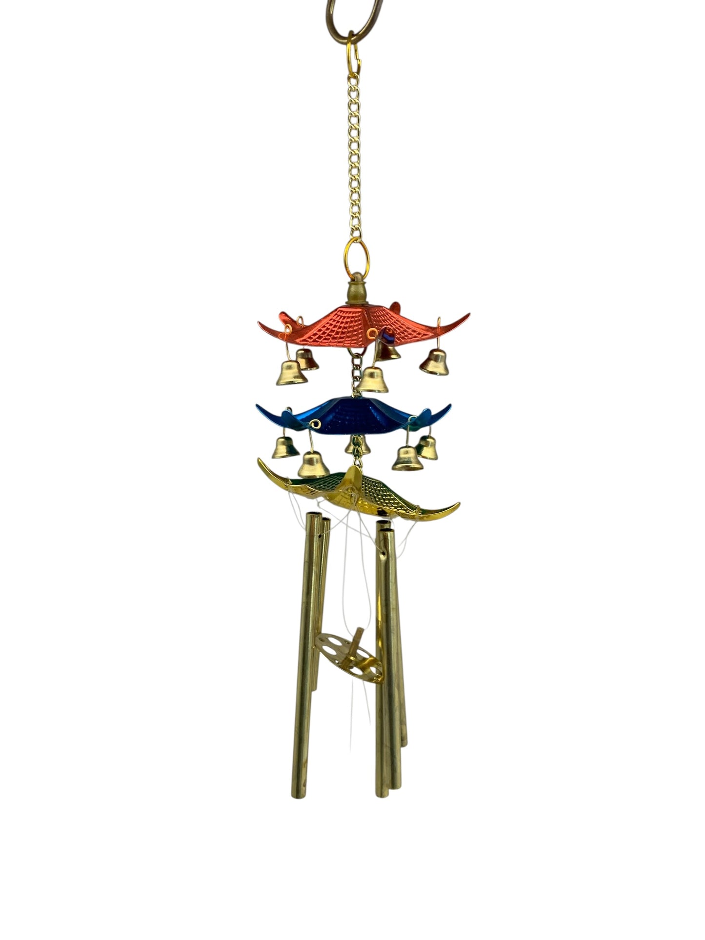 17843 - 21" Chinese Windchime 3 Tier PAGODA STYLE |11-11-Pod 3-66|