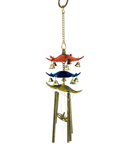 17843 - 21" Chinese Windchime 3 Tier PAGODA STYLE |11-11-Pod 3-66|