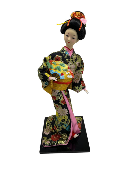 9128 - 16" Geisha Hina Doll - Fan Open |X-41|