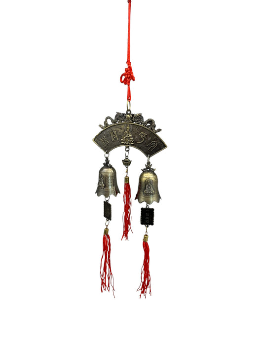 14424 - Hanger Dragon Quan Yin Bells 12" |9-14|
