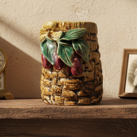 14986 - 4" Fruit Ceramic Bamboo Pot |19-23|