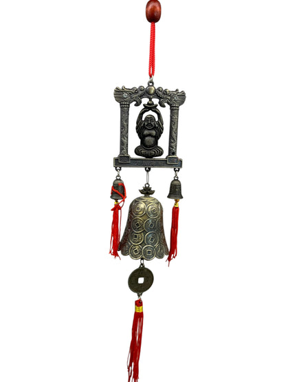 15639 - Brass Buddha Bell Wind Chime 12" |9-14|