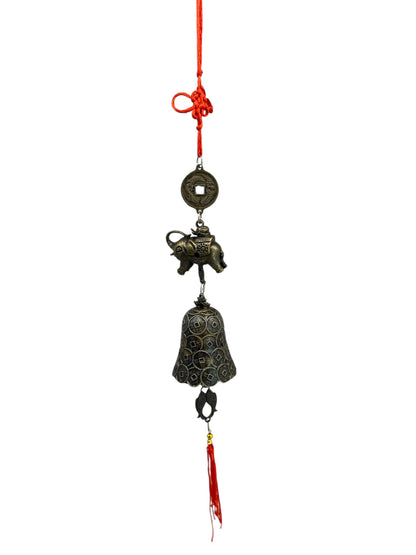 11479 - Brass Feng Shui Windchime 12" |9-14|