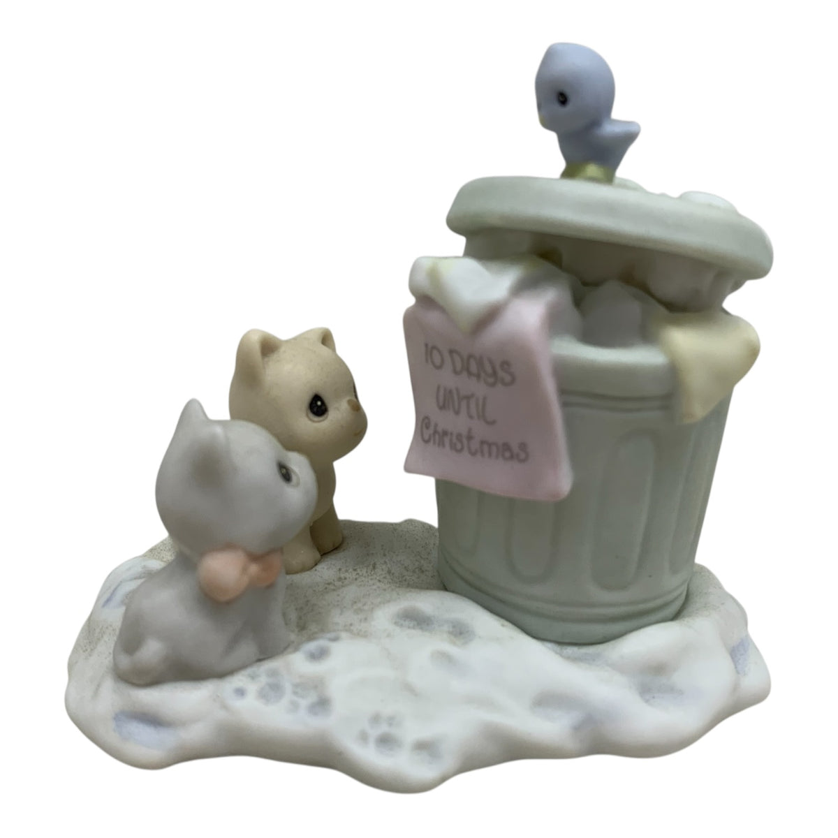 35545 - 5" Sugartown Garbage Can Figurine |H-6|