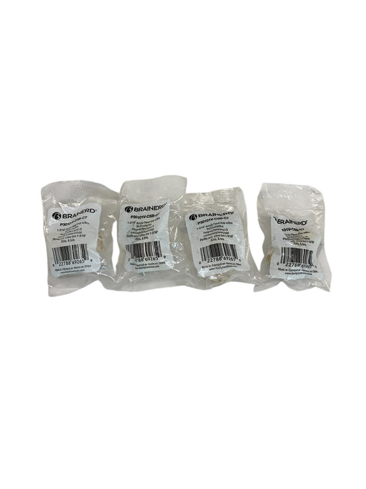 28763 - |4 Pack| 1 3/16 Acrylic Facet Knob With Crystal "P30101V-CSB-07" |11-12|