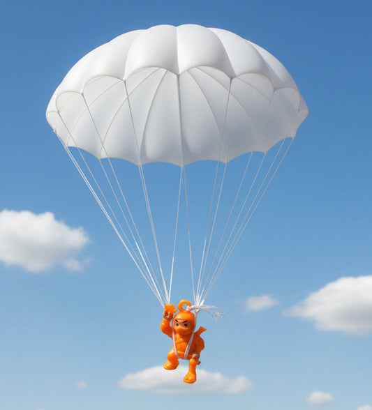 42391 - SET OF 16 NINJA PARACHUTE MEN PARTY FAVORS |Tbd|