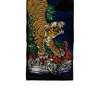 14753 - Velvet Scroll Tiger and Eagle |W-28/Store|