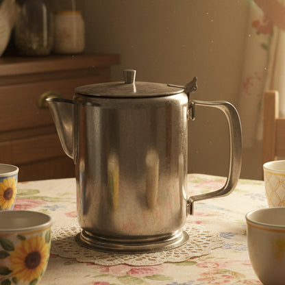 15595 - 5.5" Silver Tea Kettle |11-20|