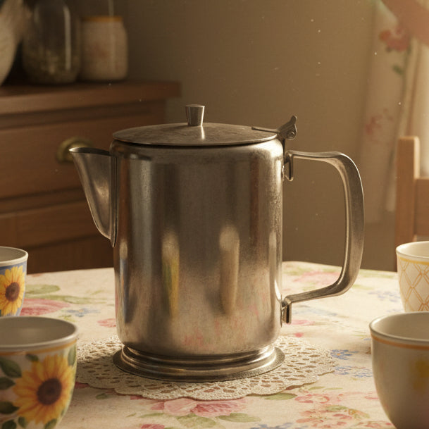 15595 - 5.5" Silver Tea Kettle |11-20|