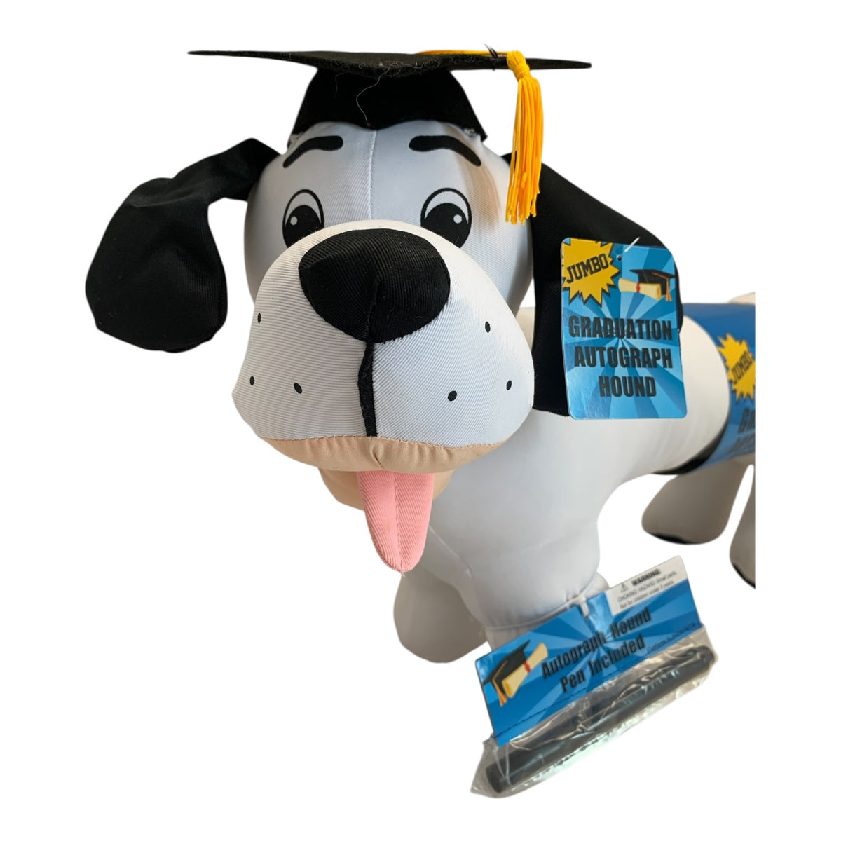 26214 - Jumbo Graduation Autograph Hound 15" |23-9|