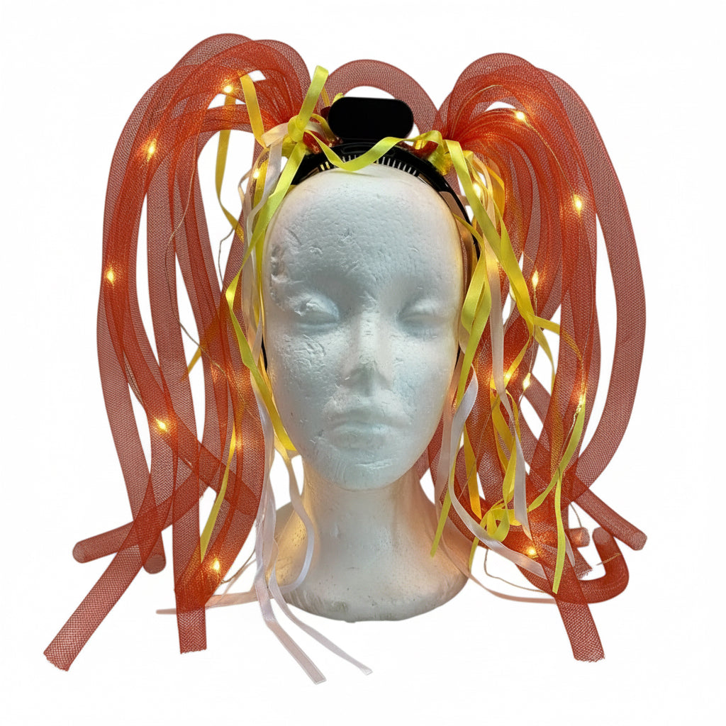 12877 - Light Up Tentacle Head Band Assorted 45-Inch |TBD|