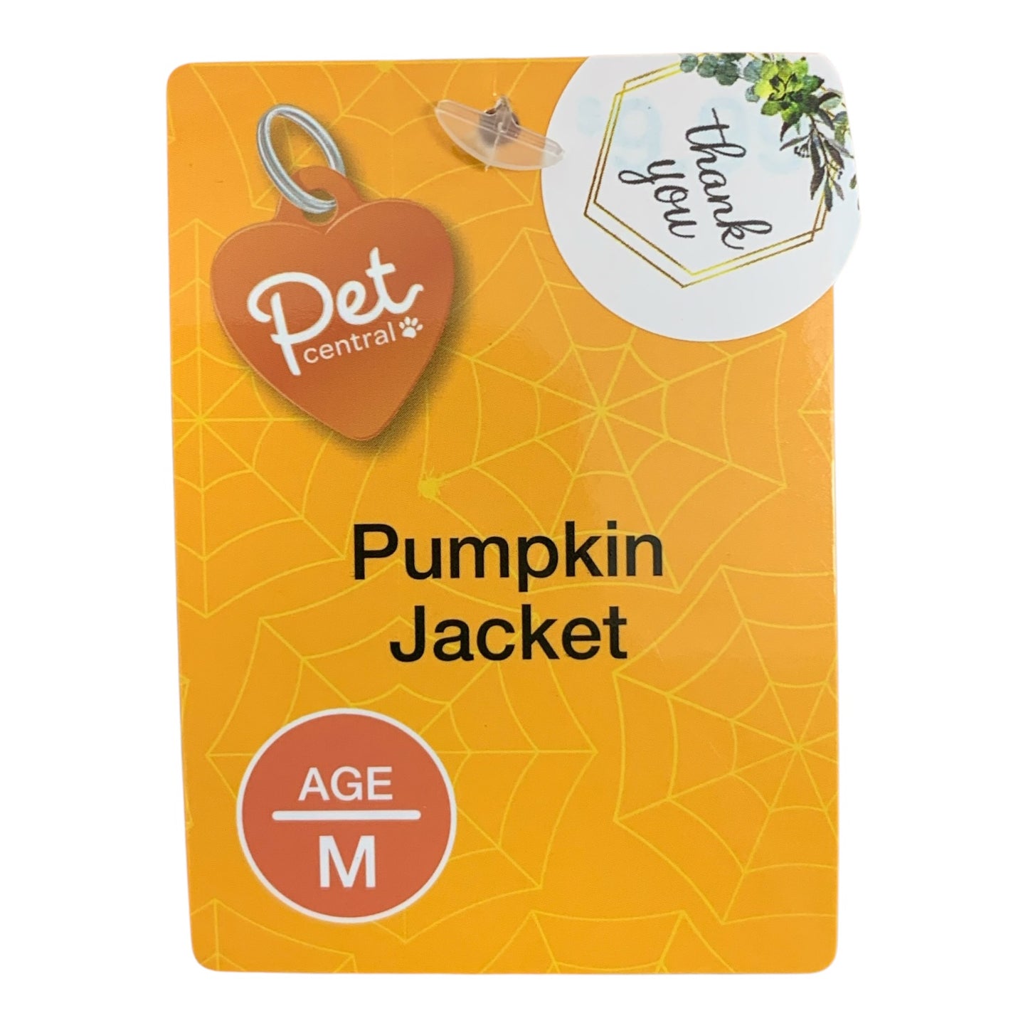 32448 - Dog Pumpkin Jacket 19" |Pod 2-26|