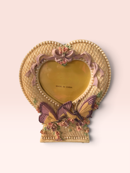 5168 - 7" Butterfly Musical Picture Frame Plays Brahm's Lullaby |22-11|