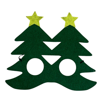 28422 - Felt Xmas Tree Mask 8" |Pod 2-23|