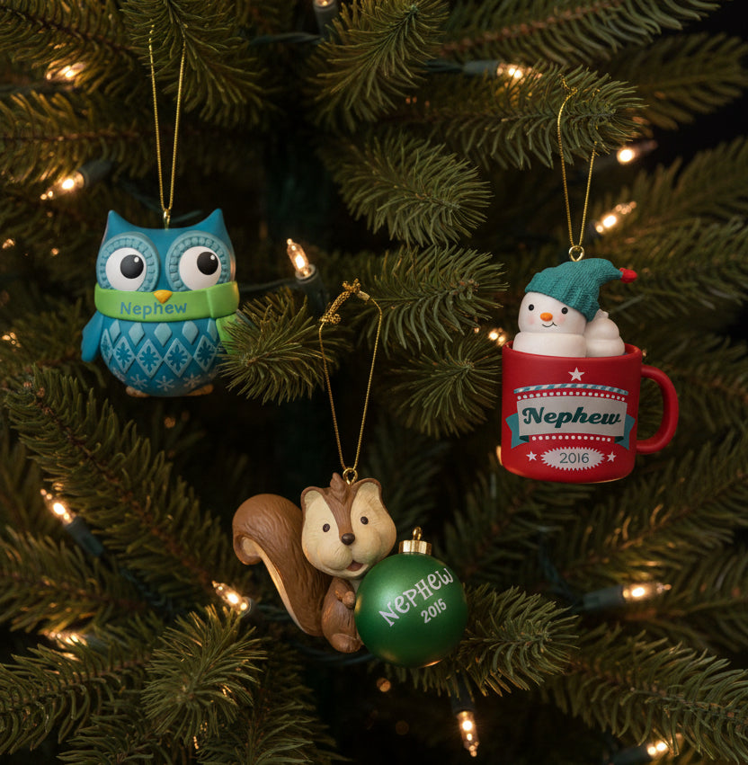 5405 - Set of 3 Hallmark Keepsake Nephew Ornaments 4" |TBD|