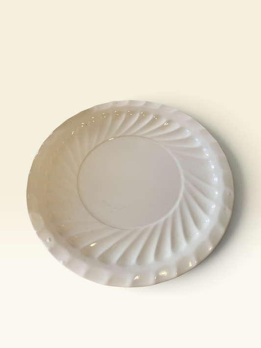 18407 - 13" White Serving Platter |TBD|