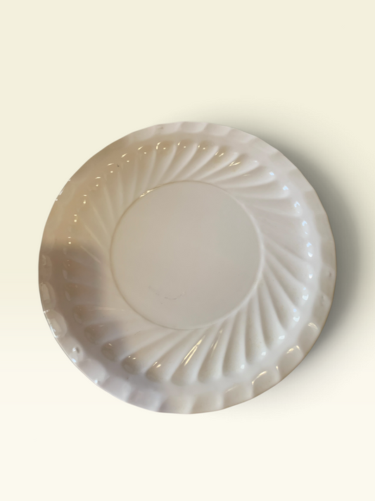 18407 - 13" White Serving Platter |TBD|