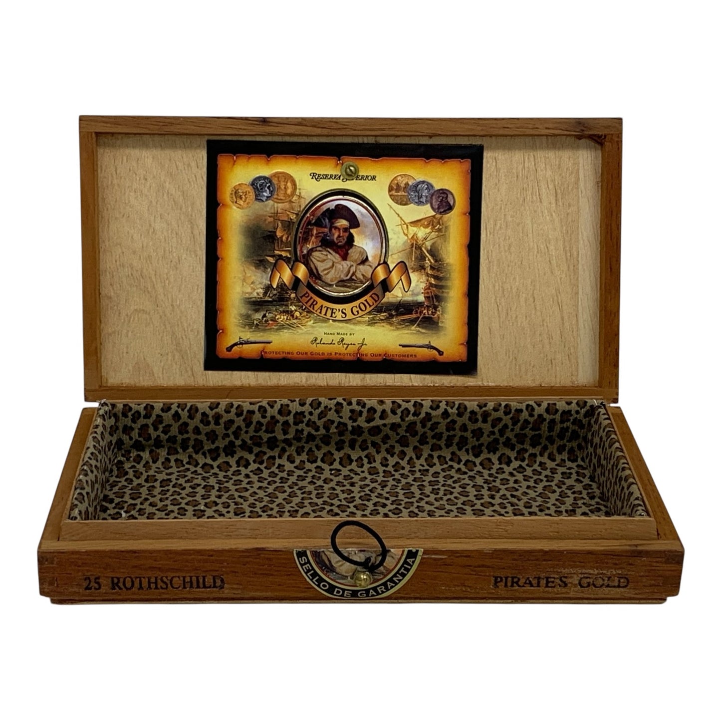 28208 - 11" Pirates Gold Cigar Hand Crafted Purse |1-26|