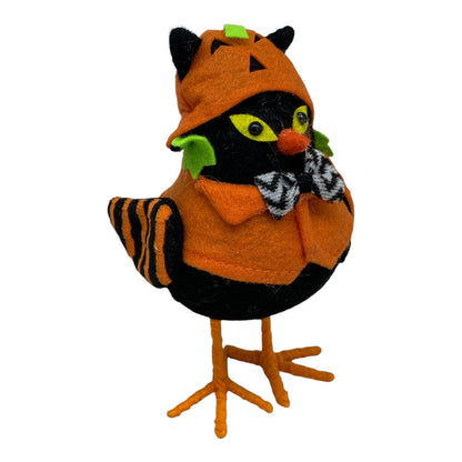 25129 - Pumpkin Black Bird 4" |Pod 1-5|