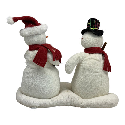 41772 - Hallmark Mr and Mrs Snowman Jingle Pals Plush |Pod 2-2|